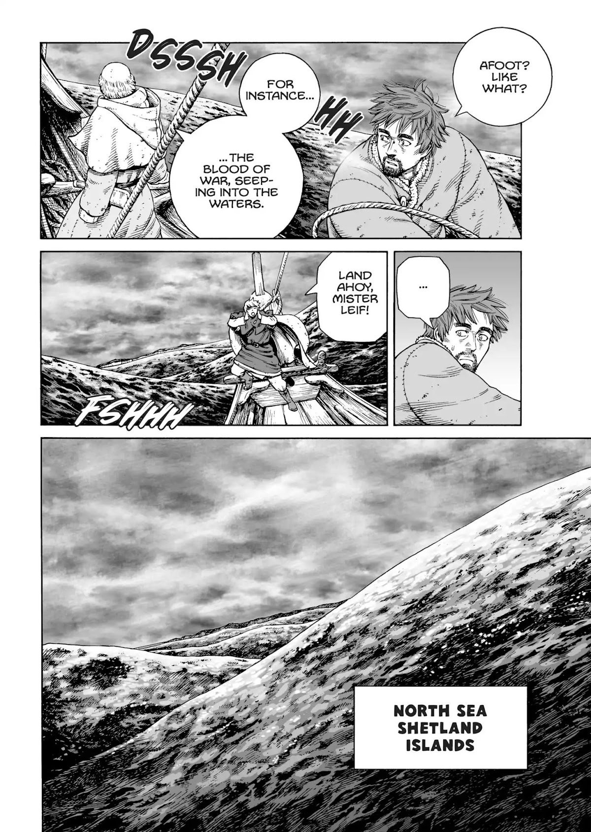 Vinland Saga Chapter 110 page 24 - Chapter 110: Crossing the North Sea