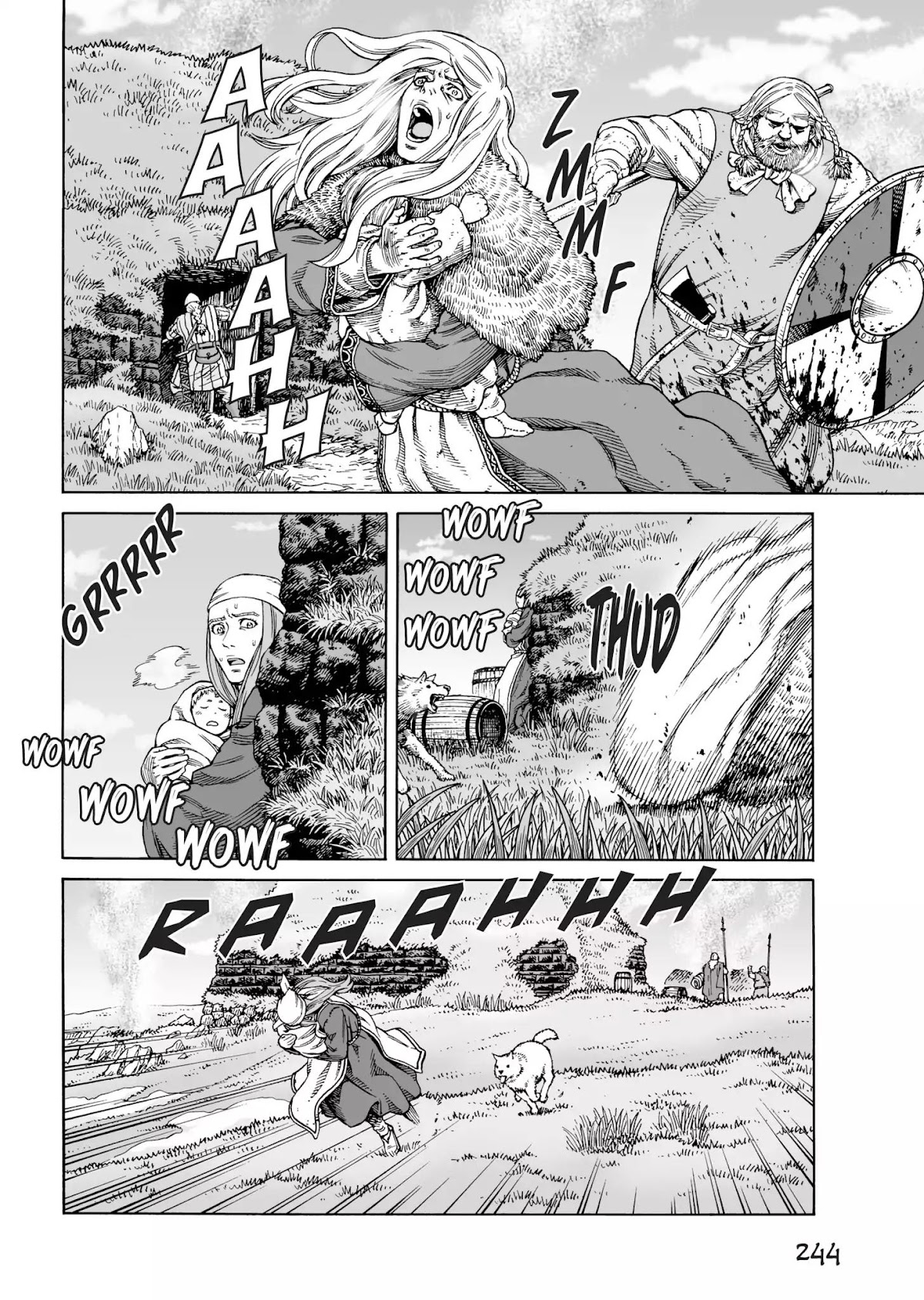 Vinland Saga Chapter 110 page 4 - Chapter 110: Crossing the North Sea