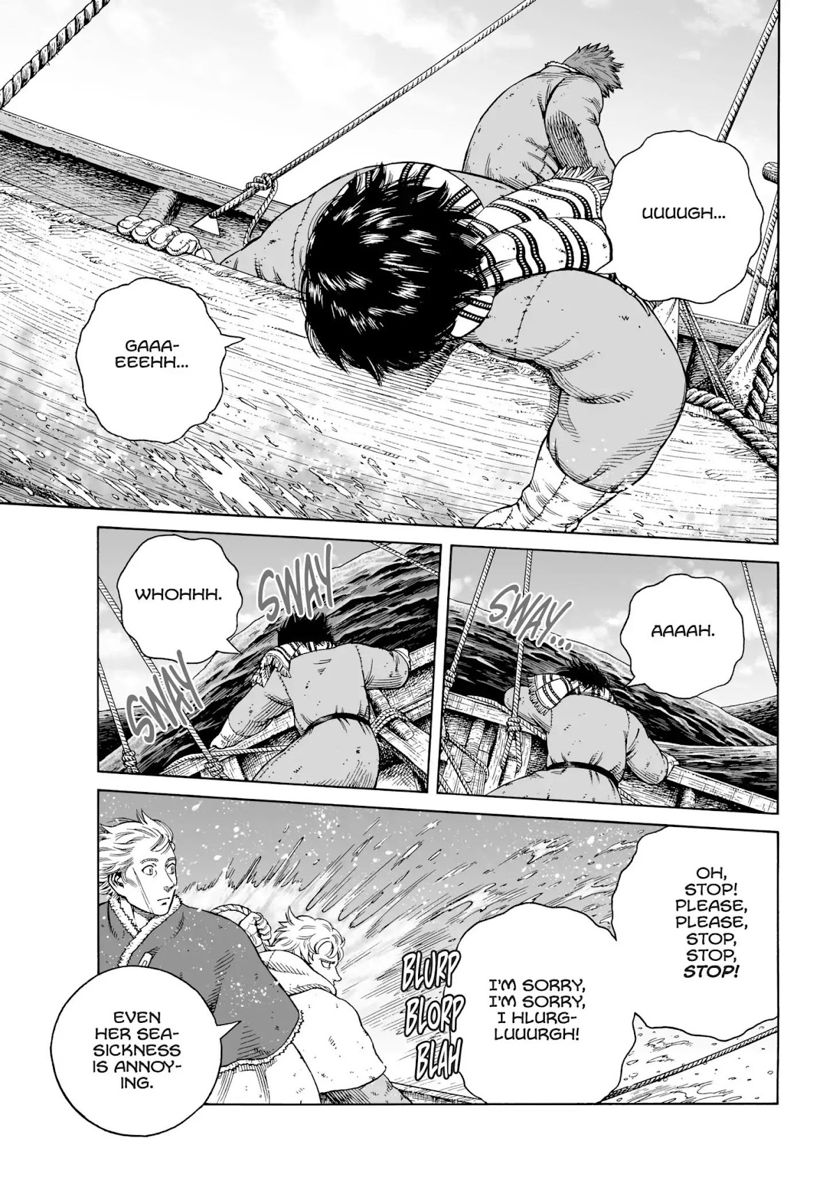 Vinland Saga Chapter 110 page 7 - Chapter 110: Crossing the North Sea