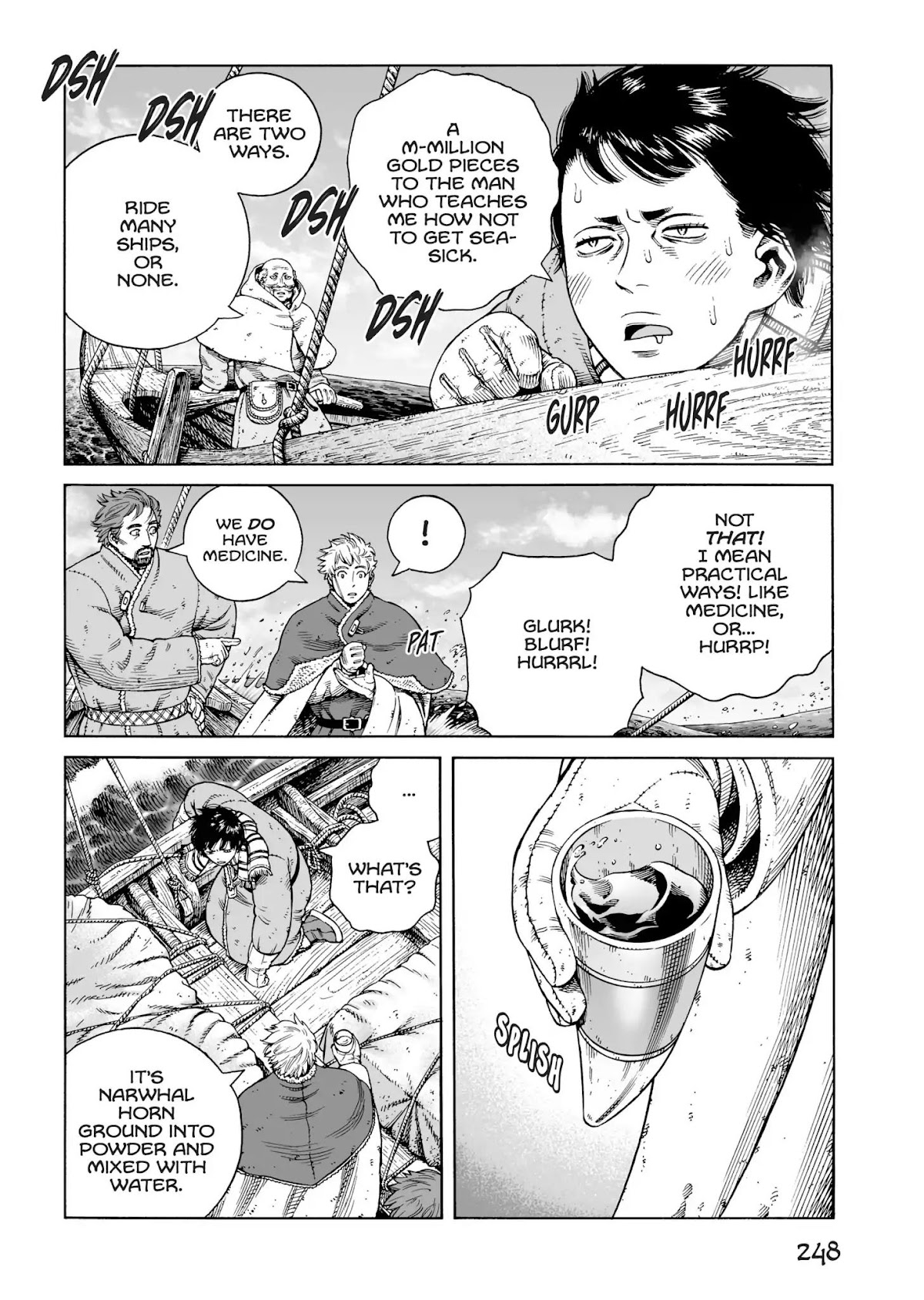 Vinland Saga Chapter 110 page 8 - Chapter 110: Crossing the North Sea