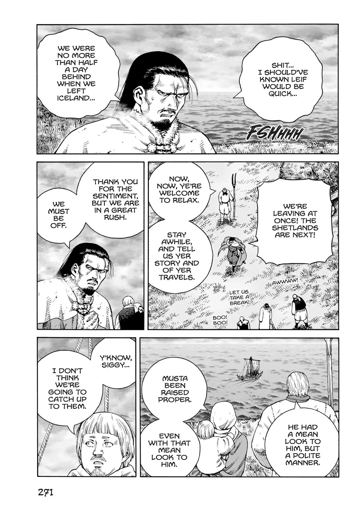 Vinland Saga Chapter 111 page 3 - Chapter 111: From Warrior to Warrior