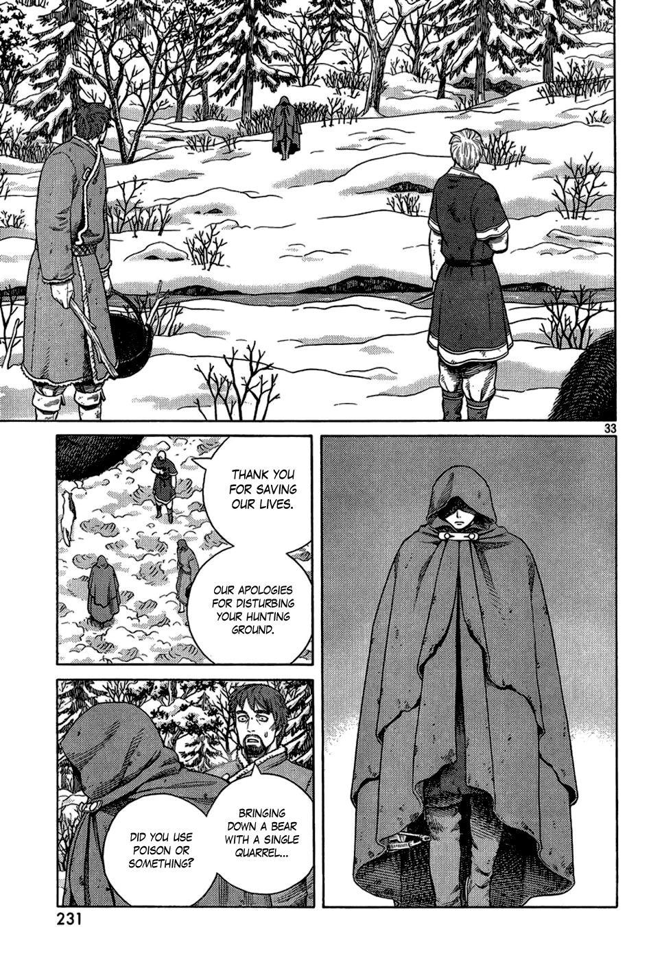 Vinland Saga Chapter 114 page 33 - Chapter 114 : The Hunter and the Hunted (001)
