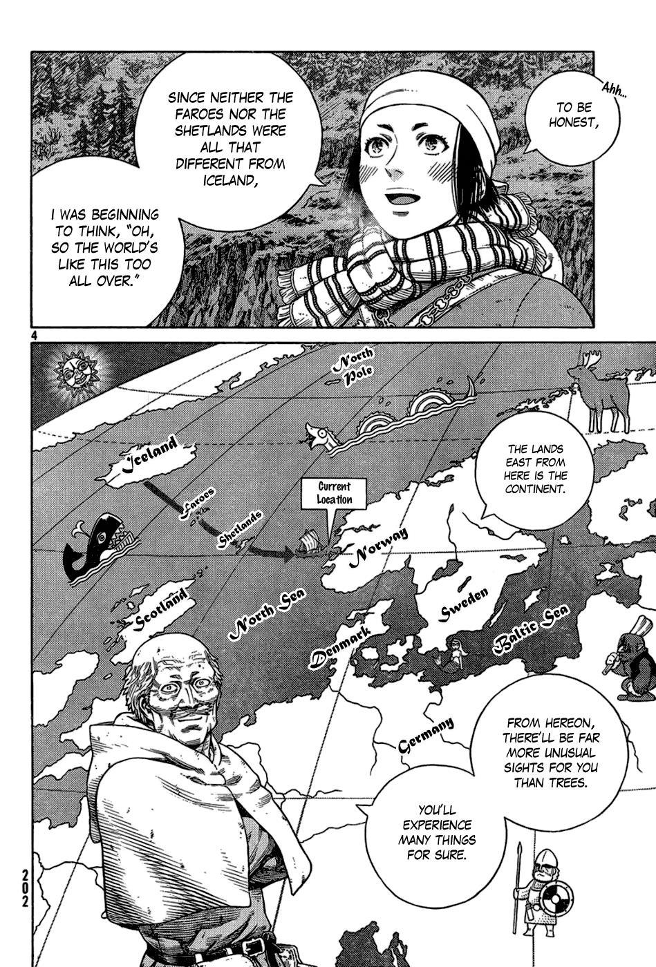 Vinland Saga Chapter 114 page 4 - Chapter 114 : The Hunter and the Hunted (001)
