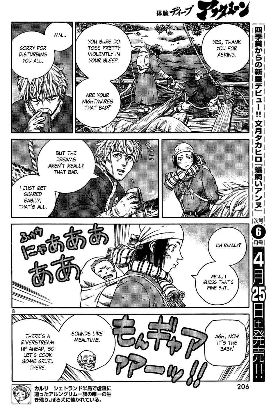 Vinland Saga Chapter 114 page 8 - Chapter 114 : The Hunter and the Hunted (001)