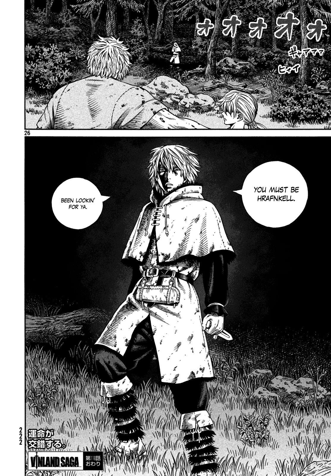 Vinland Saga Chapter 118 page 26 - Chapter 118 : The Hunter and The Hunted (005)
