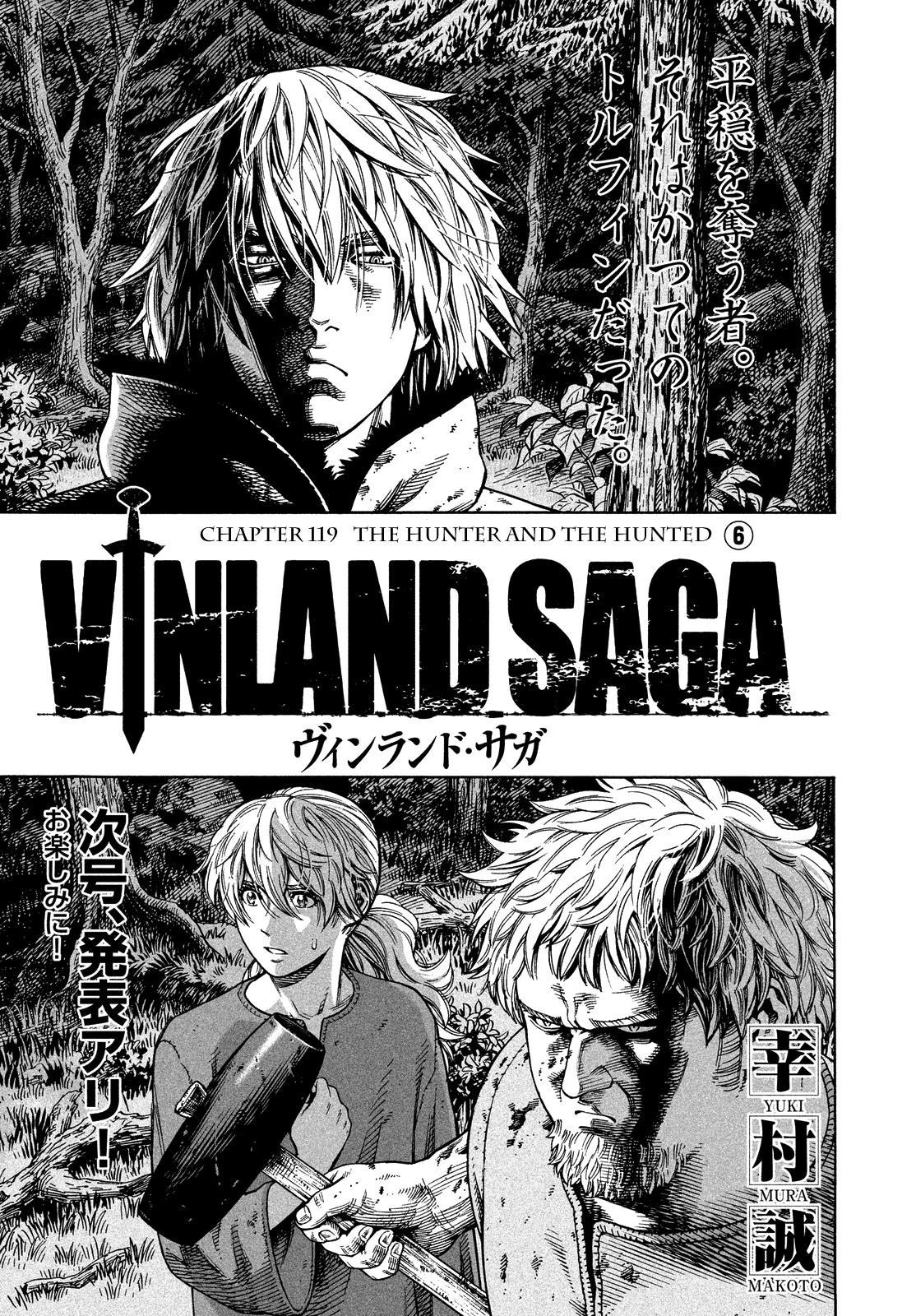 Vinland Saga Chapter 119 page 1 - Chapter 119 : The Hunter and The Hunted (006)