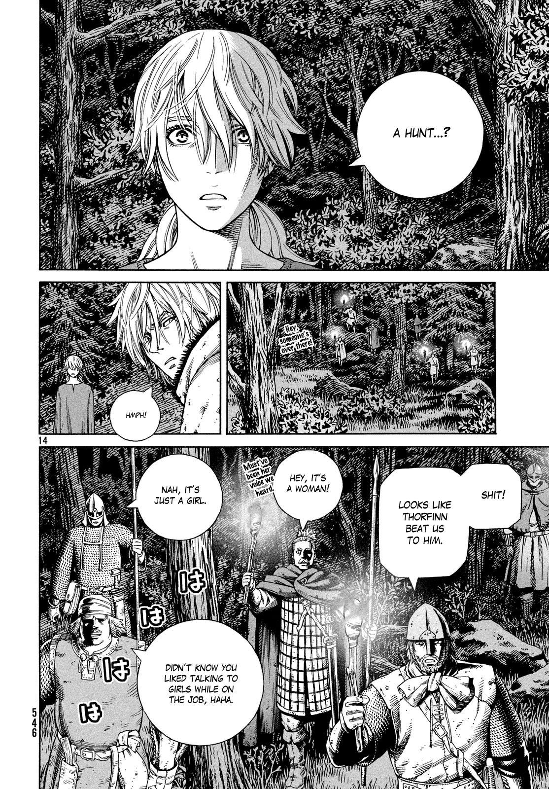 Vinland Saga Chapter 119 page 14 - Chapter 119 : The Hunter and The Hunted (006)