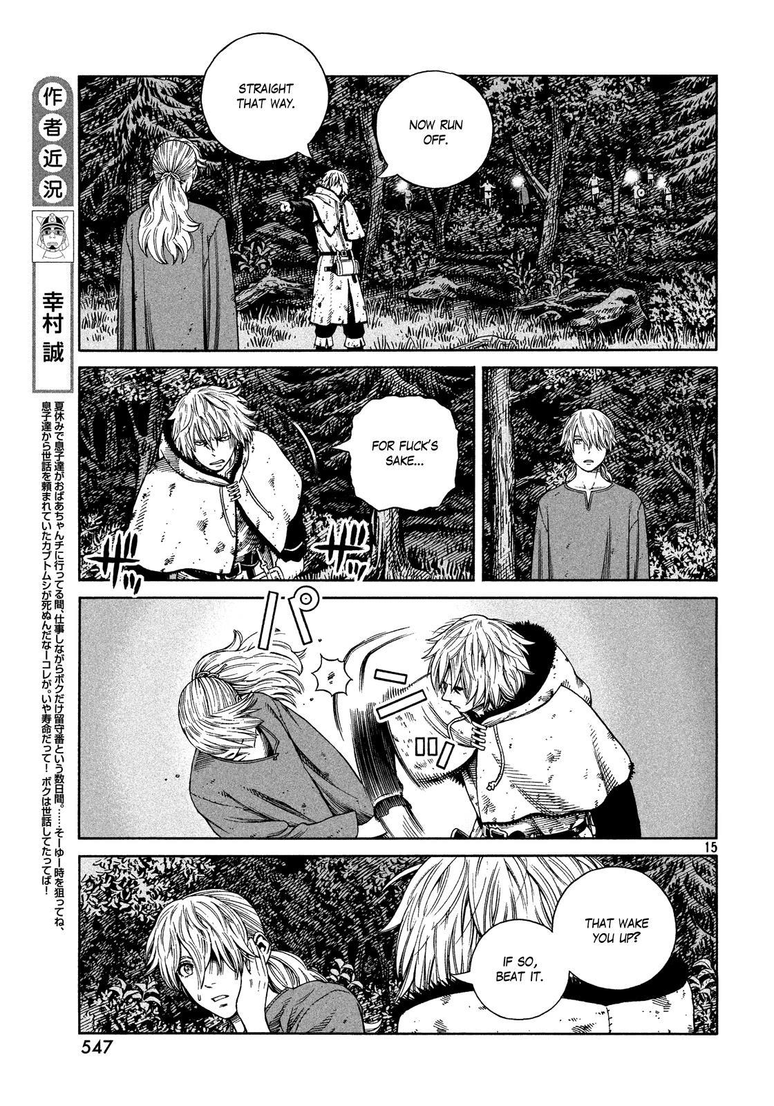 Vinland Saga Chapter 119 page 15 - Chapter 119 : The Hunter and The Hunted (006)