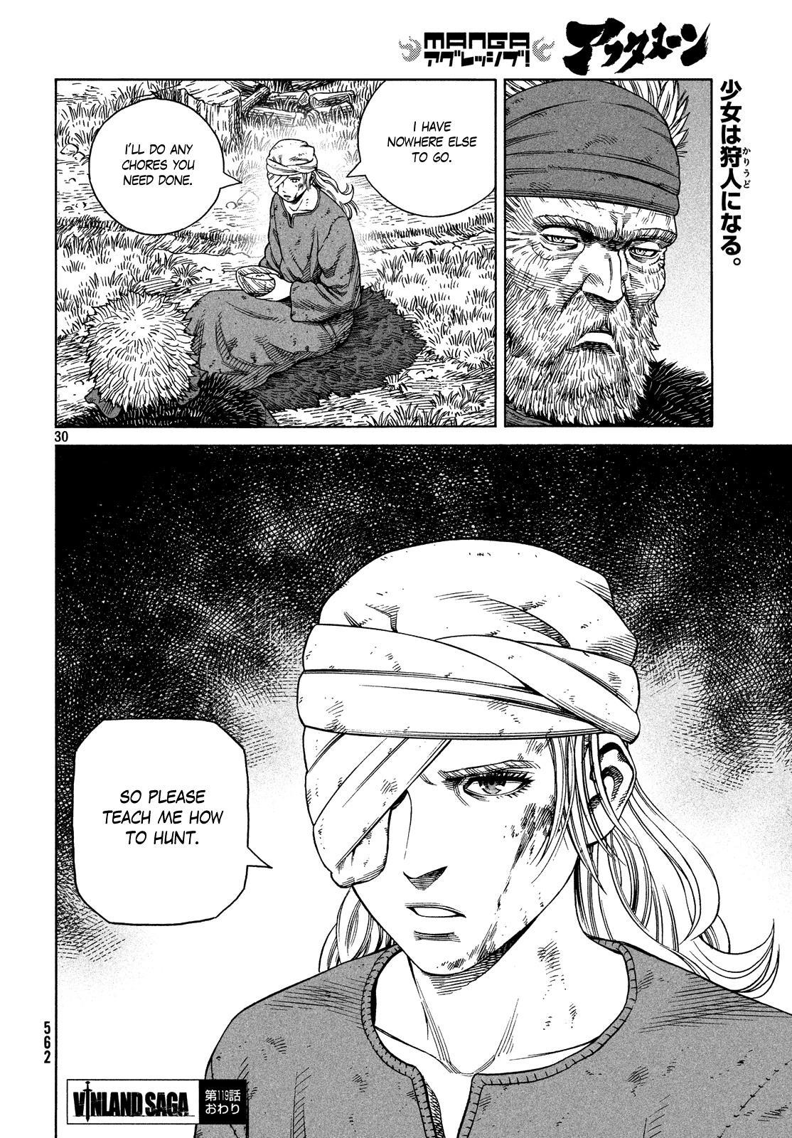 Vinland Saga Chapter 119 page 30 - Chapter 119 : The Hunter and The Hunted (006)