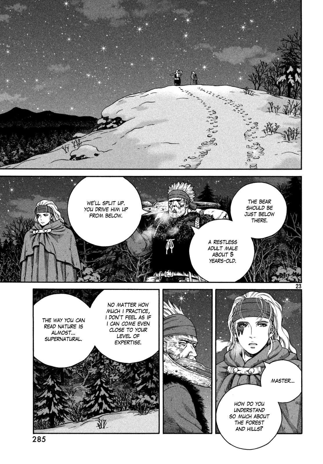Vinland Saga Chapter 120 page 23 - Chapter 120 : The Hunter and the Hunted (007)