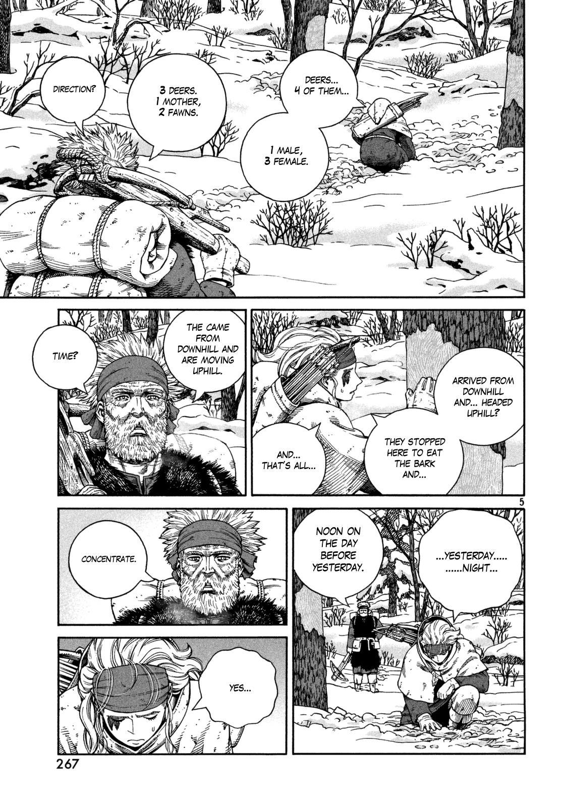 Vinland Saga Chapter 120 page 5 - Chapter 120 : The Hunter and the Hunted (007)