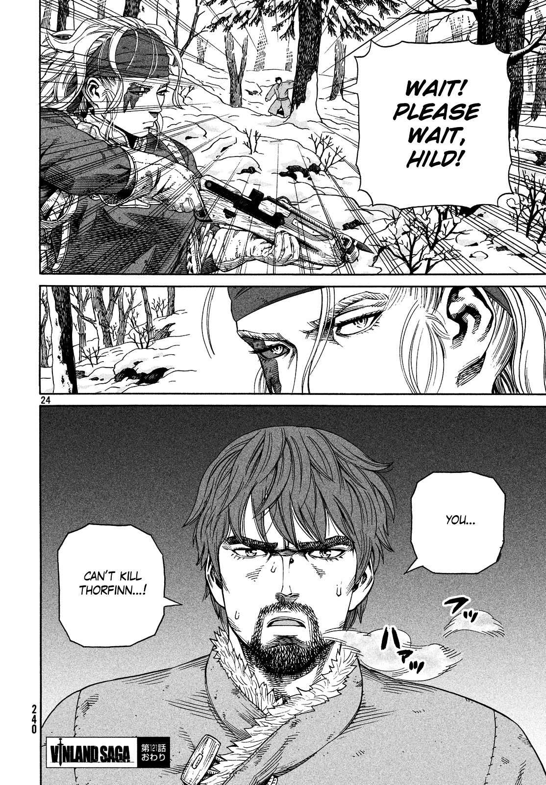 Vinland Saga Chapter 121 page 24 - Chapter 121 : The Hunter and the Hunted (008)
