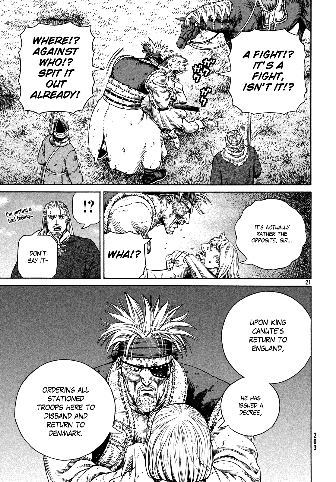 Vinland Saga Chapter 123 page 22 - Chapter 123 : A Borrowed Life