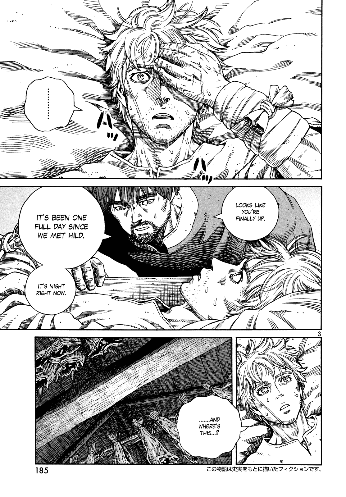 Vinland Saga Chapter 123 page 4 - Chapter 123 : A Borrowed Life
