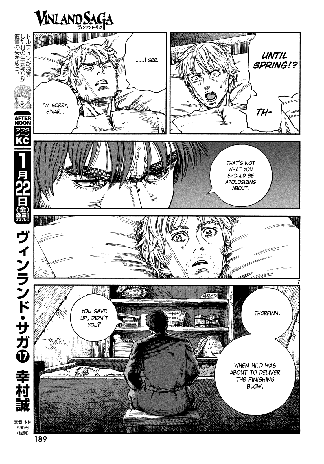 Vinland Saga Chapter 123 page 8 - Chapter 123 : A Borrowed Life