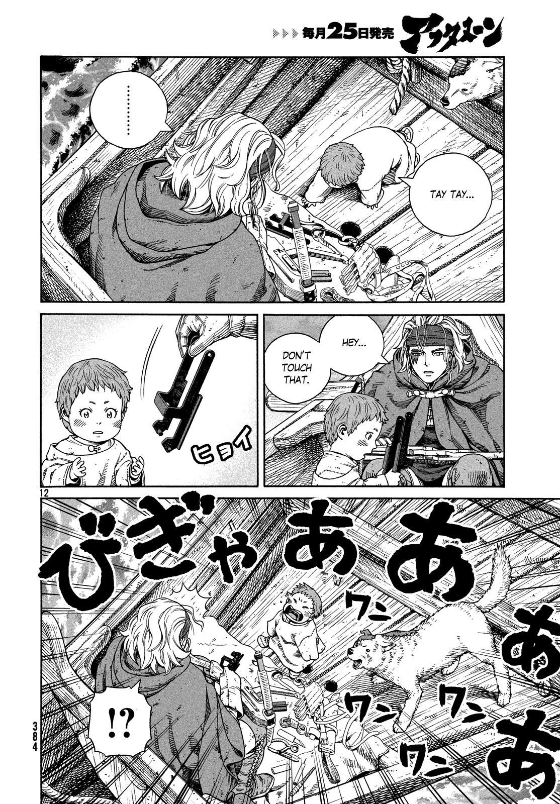 Vinland Saga manga, chapter 124, page 12 of 18