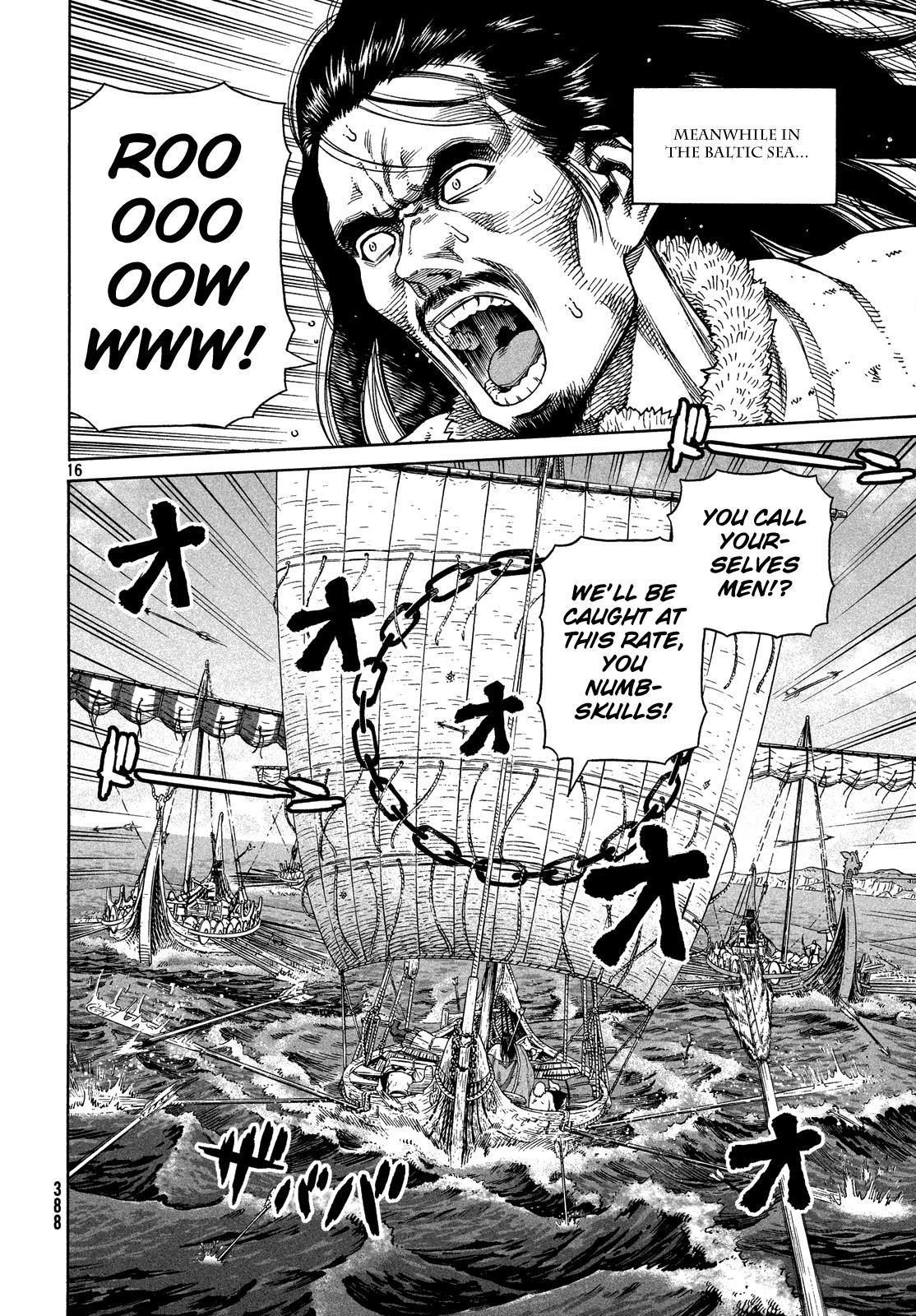 Vinland Saga manga, chapter 124, page 16 of 18