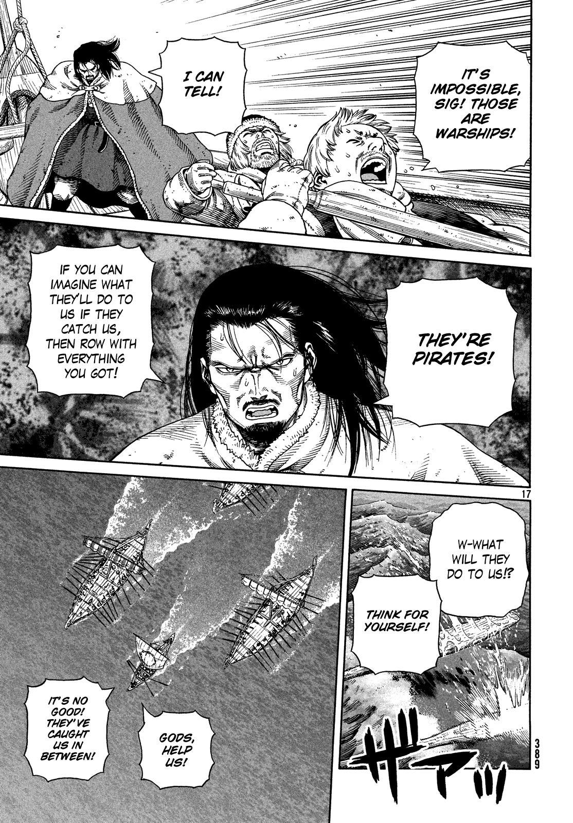 Vinland Saga manga, chapter 124, page 17 of 18