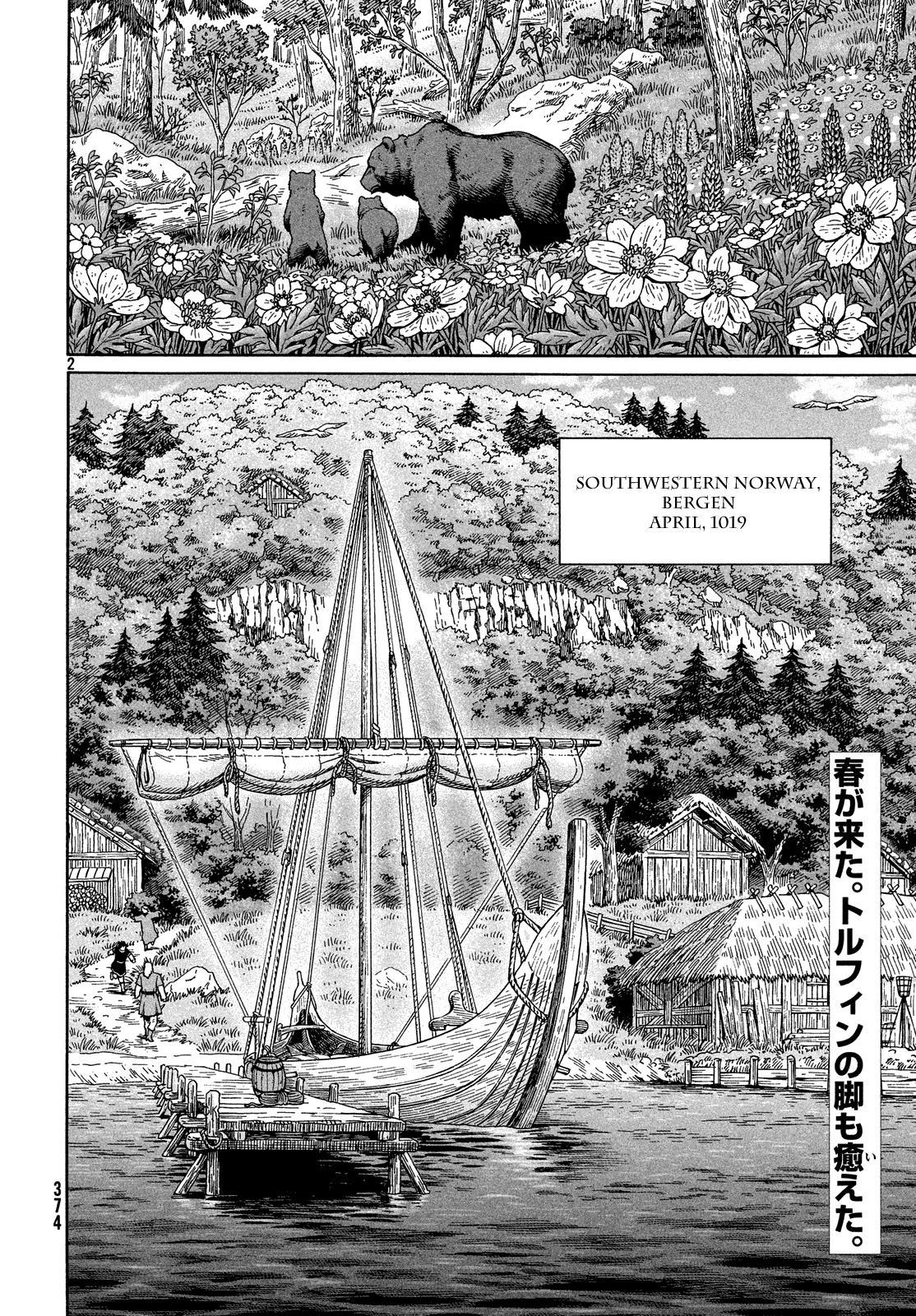 Vinland Saga manga, chapter 124, page 2 of 18