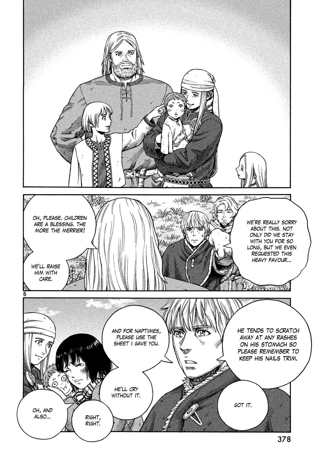 Vinland Saga manga, chapter 124, page 6 of 18