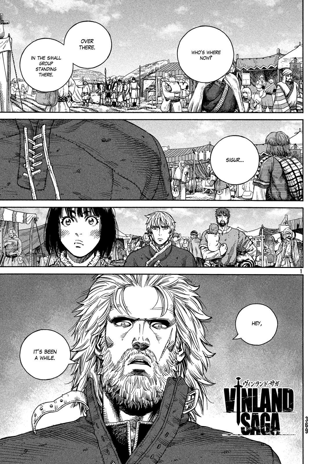 Vinland Saga manga, chapter 126, page 1 of 26