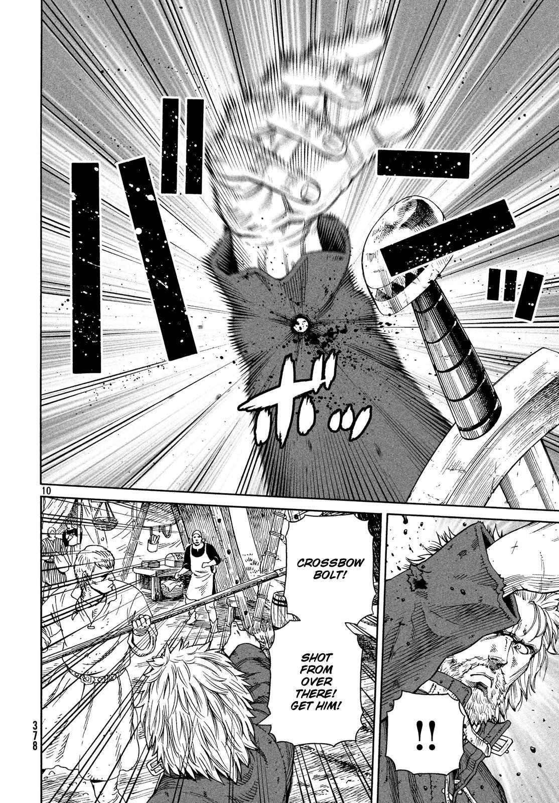 Vinland Saga manga, chapter 126, page 10 of 26