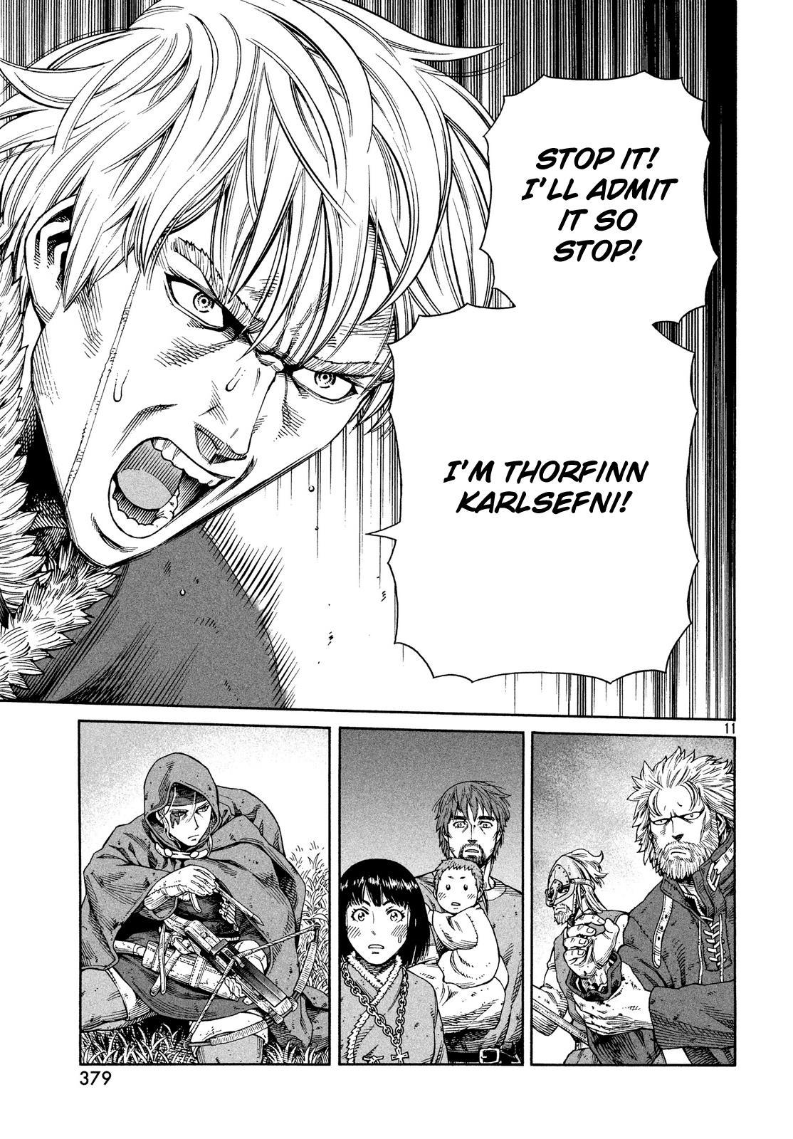 Vinland Saga manga, chapter 126, page 11 of 26