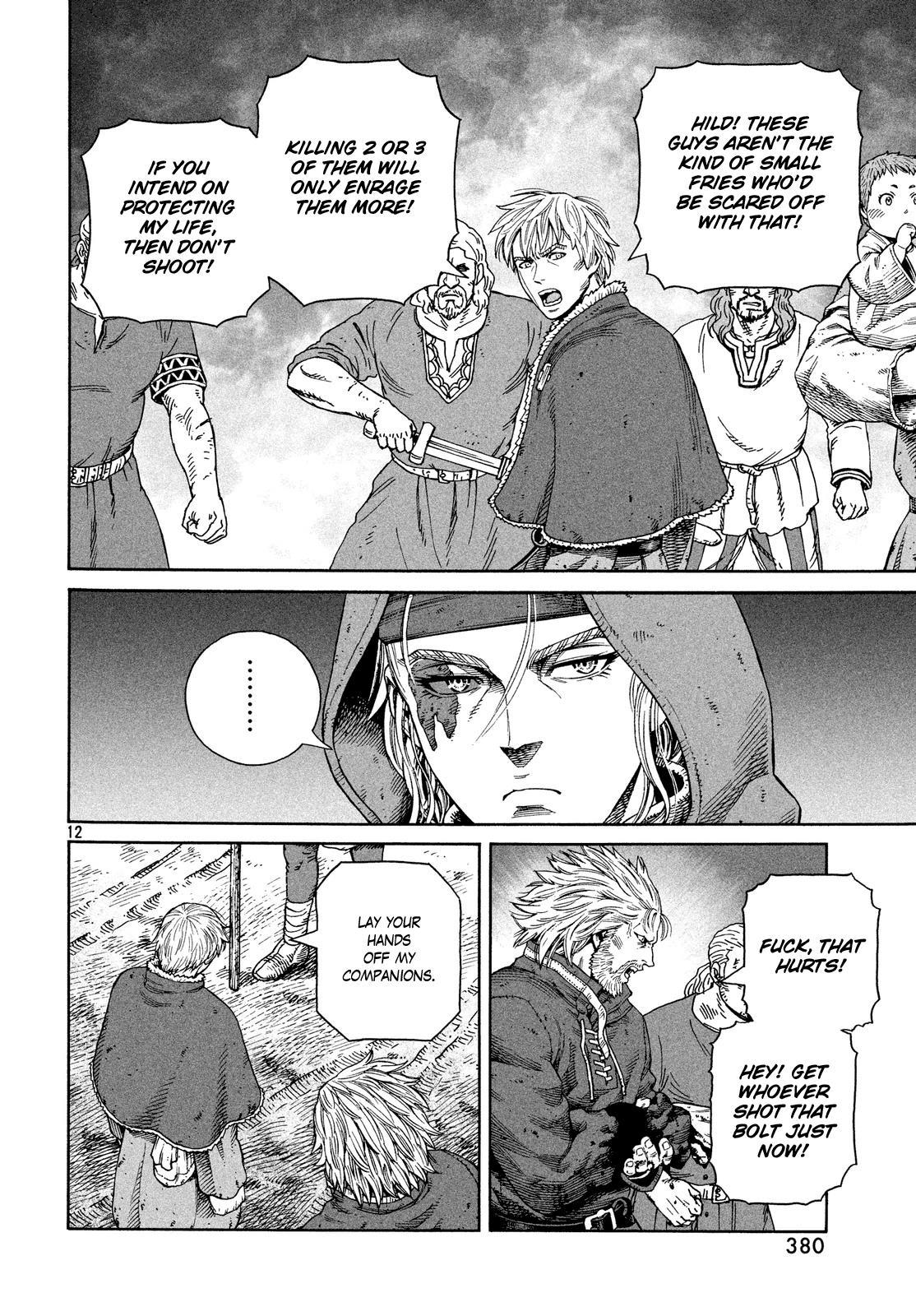Vinland Saga manga, chapter 126, page 12 of 26