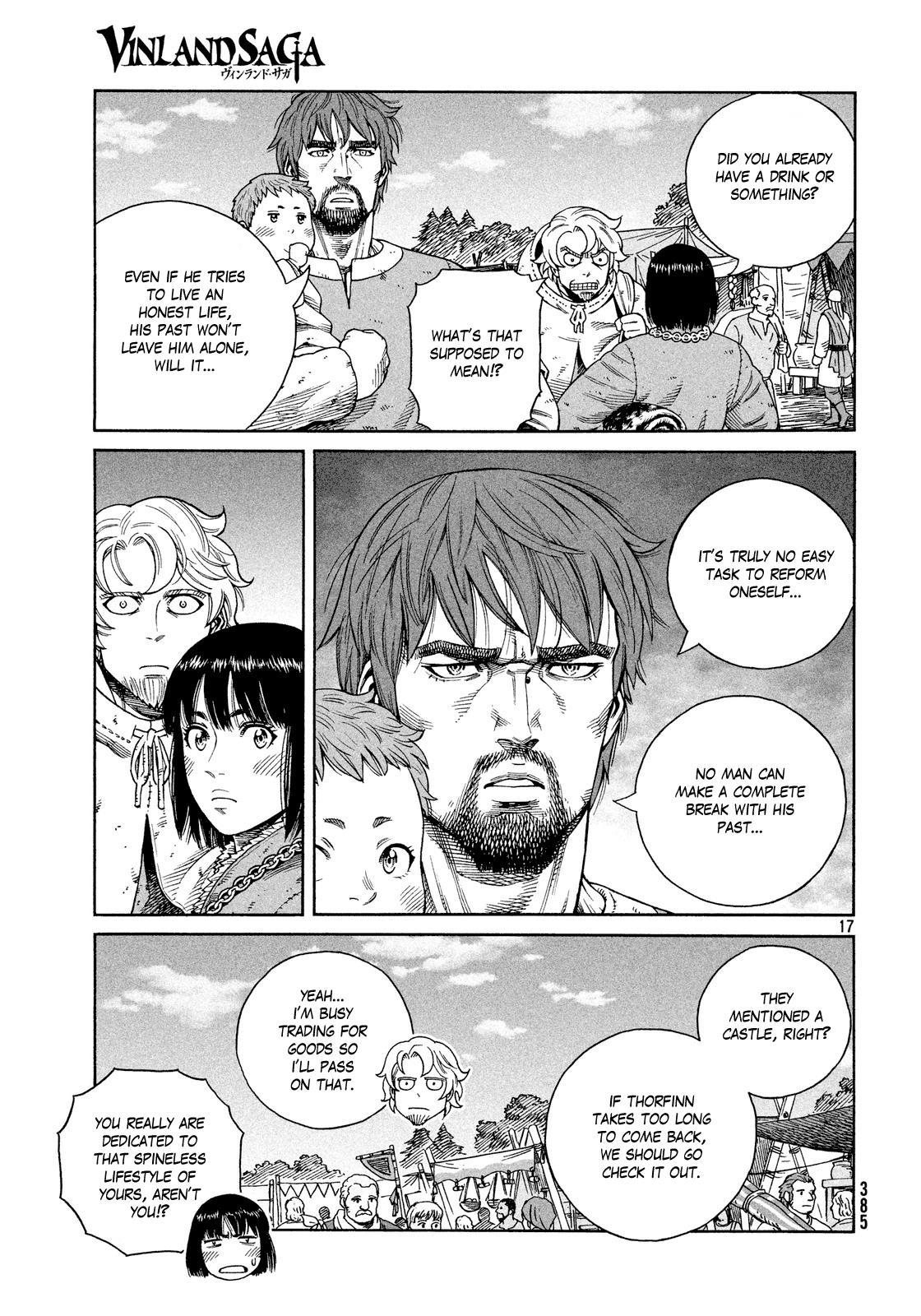 Vinland Saga manga, chapter 126, page 17 of 26
