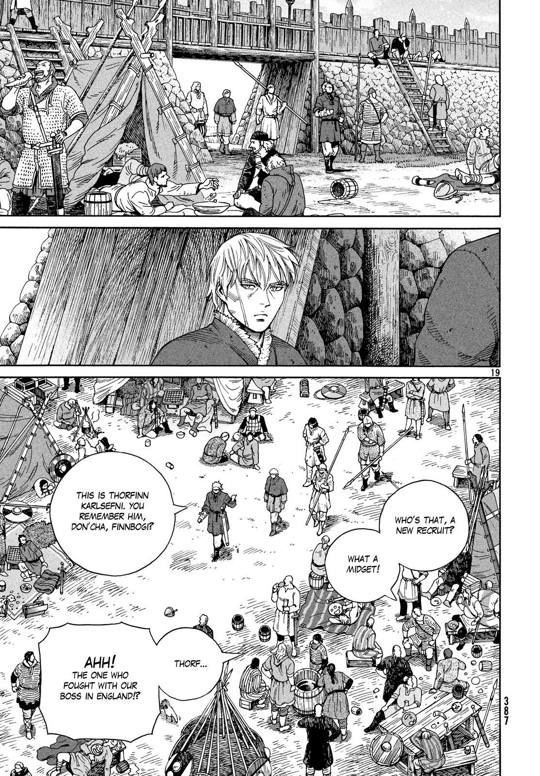 Vinland Saga manga, chapter 126, page 19 of 26