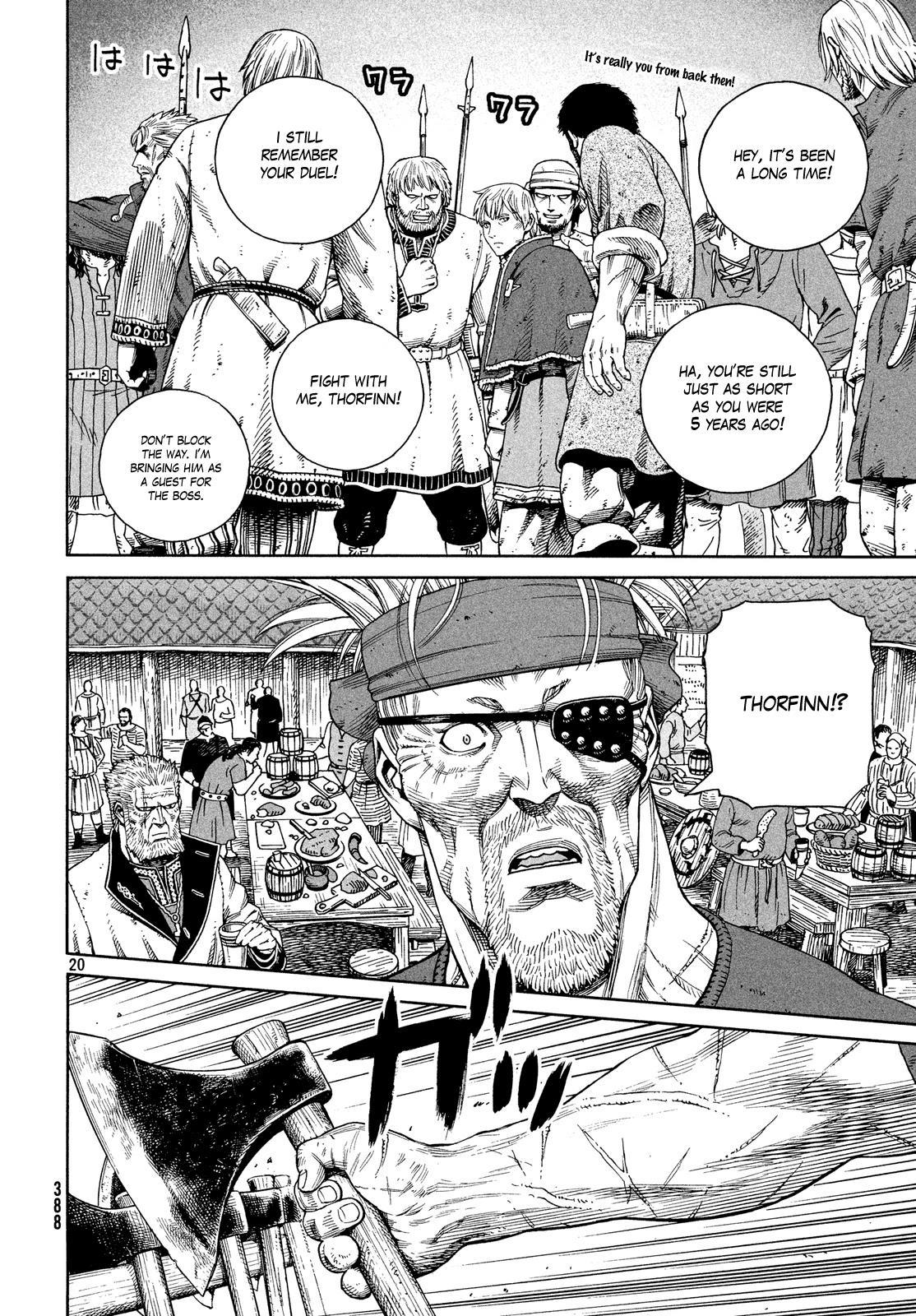 Vinland Saga manga, chapter 126, page 20 of 26