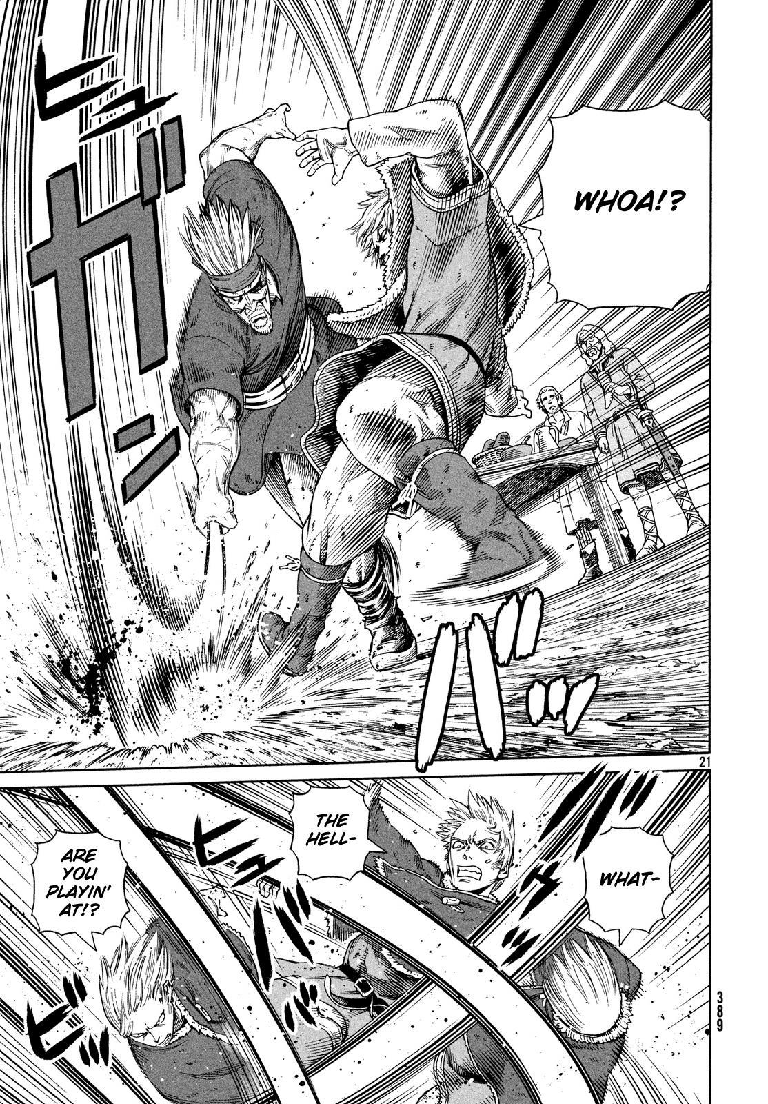 Vinland Saga manga, chapter 126, page 21 of 26