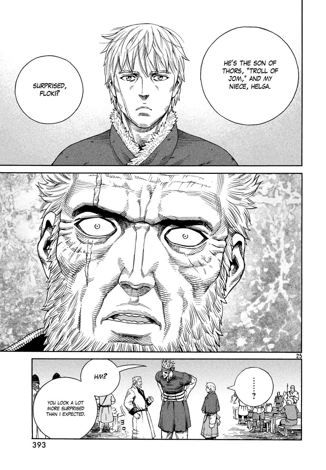 Vinland Saga manga, chapter 126, page 25 of 26