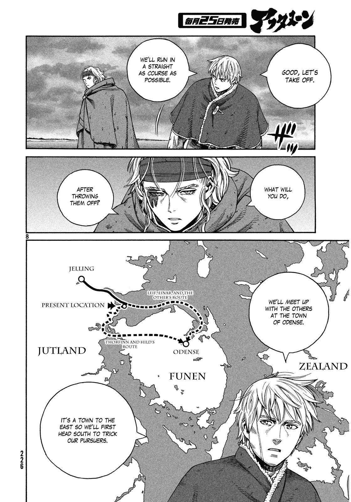 Vinland Saga Chapter 128 page 8 - Chapter 128 : Baltic Sea War (004)