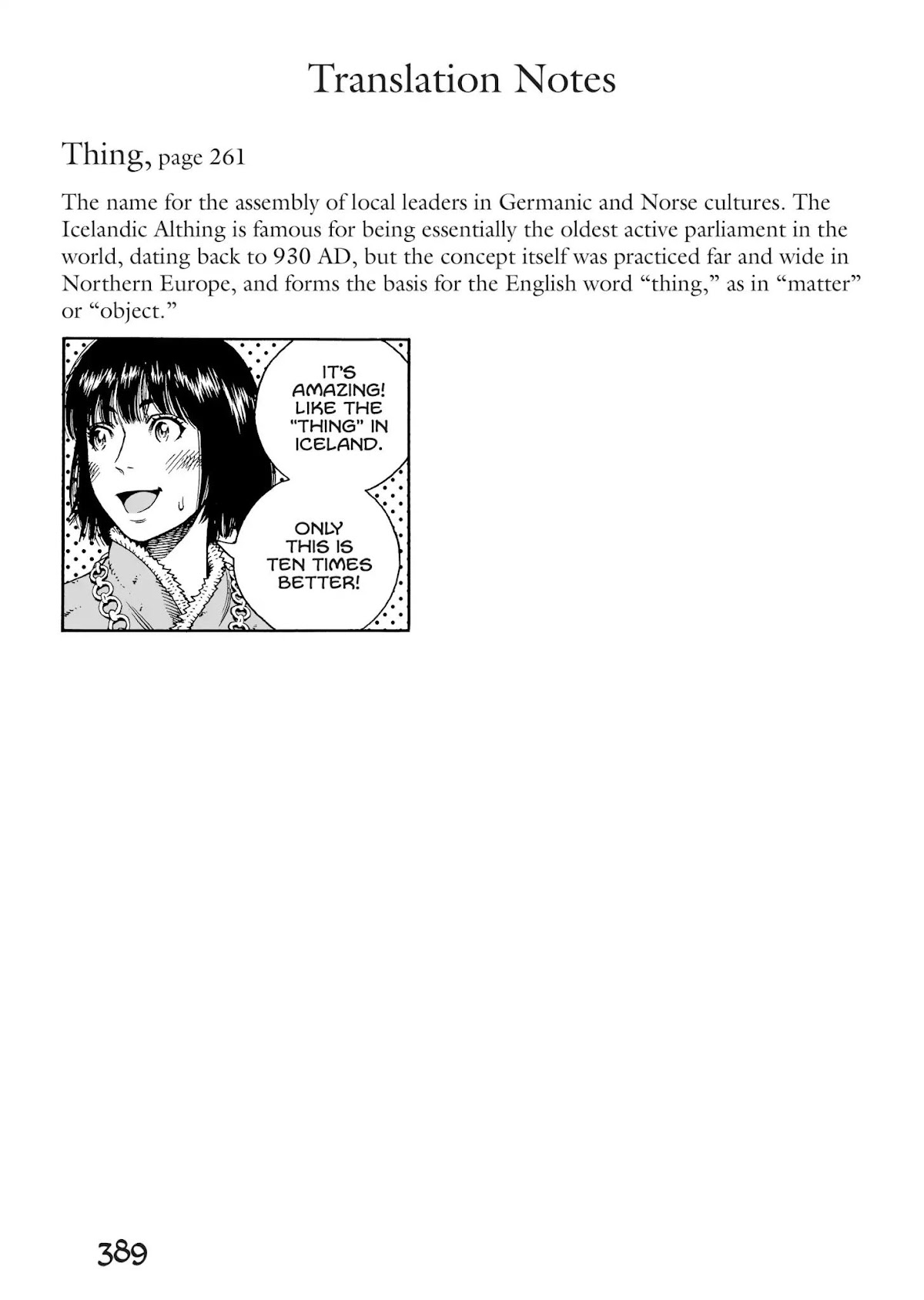 Vinland Saga Chapter 129.5 page 1 - Vol.9 Translation Notes