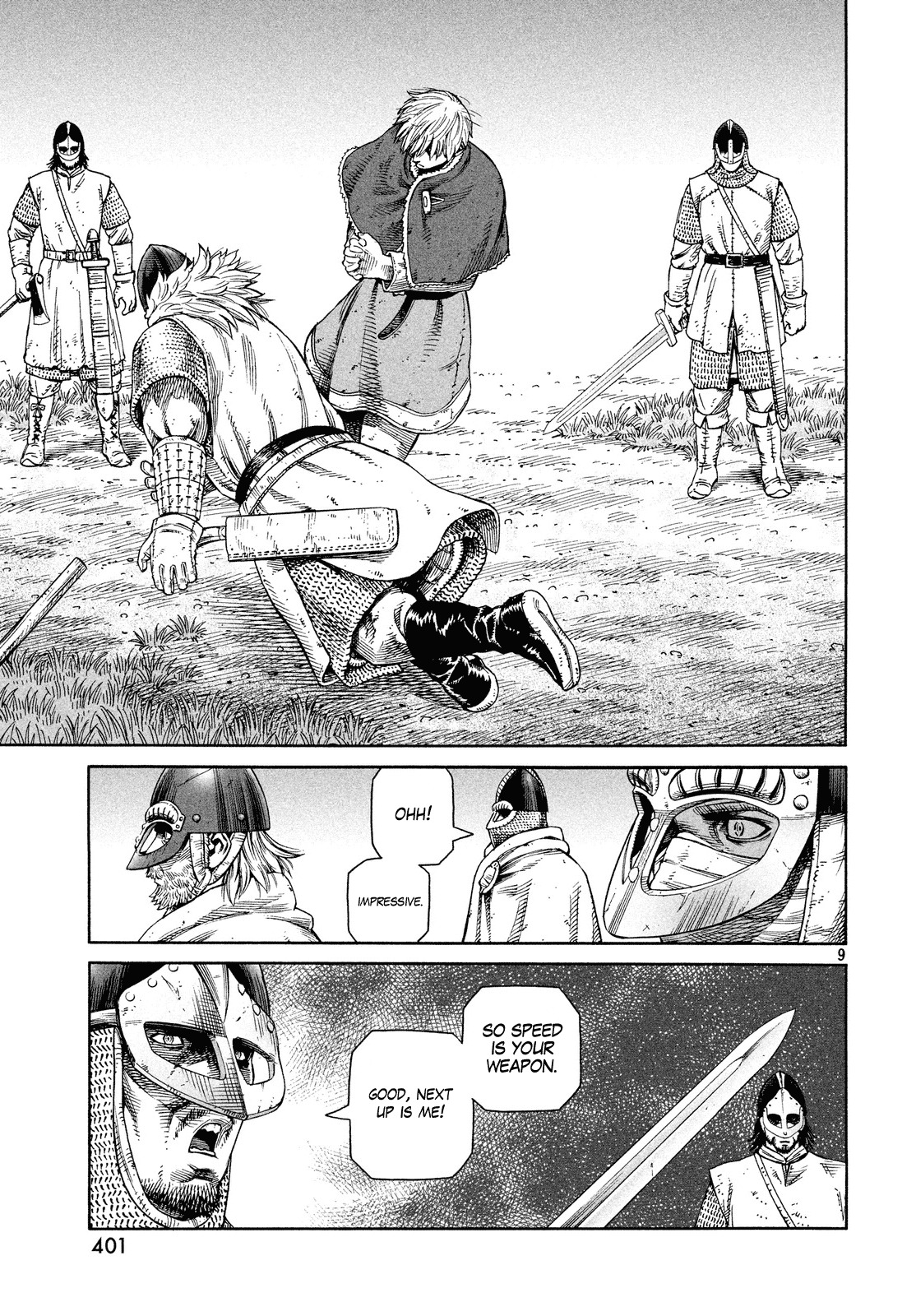 Vinland Saga Chapter 129 page 9 - Chapter 129 : Baltic Sea War (005)