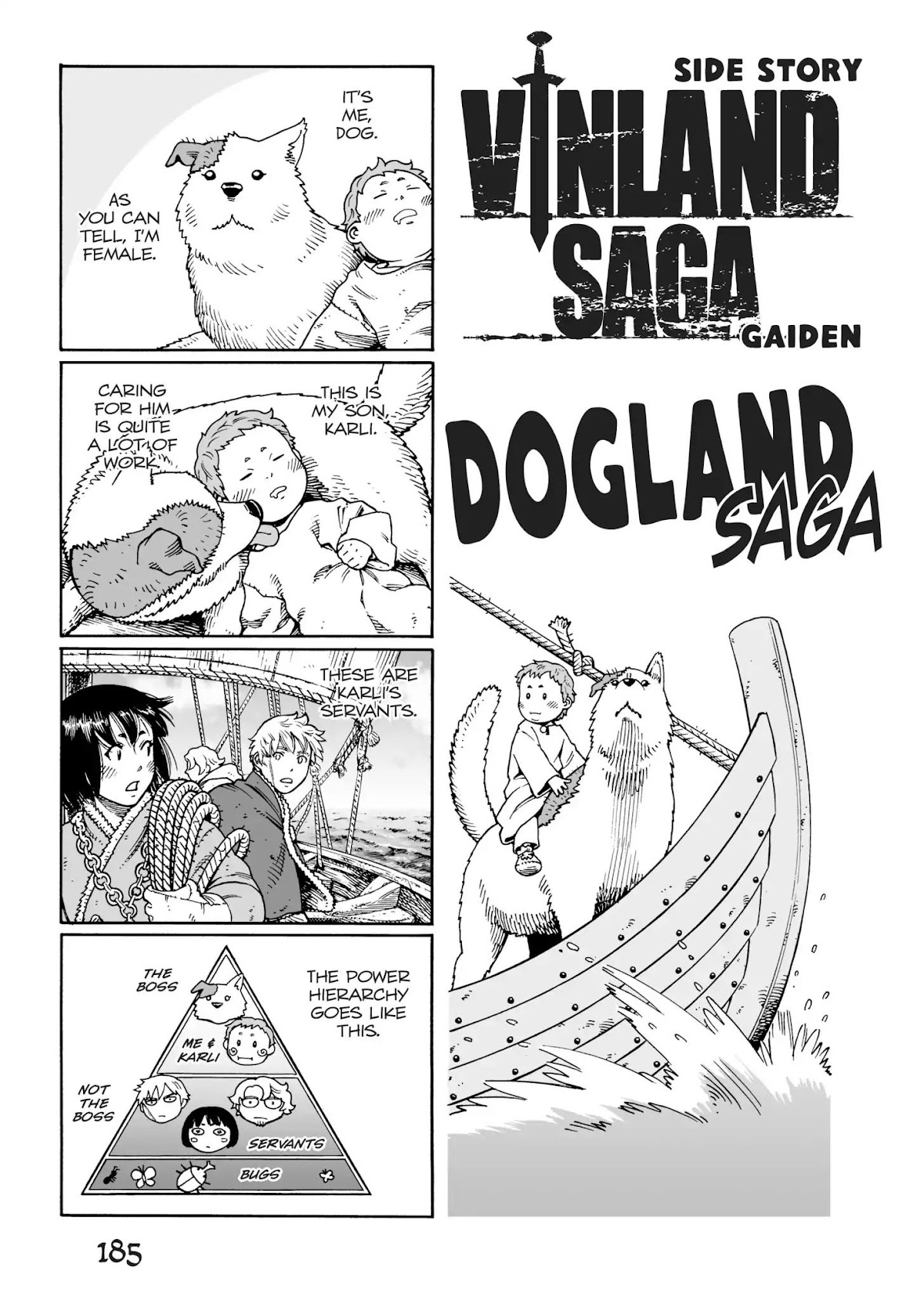 Vinland Saga Chapter 136.5 page 1 - Vol.10 Side Story: Dogland Saga