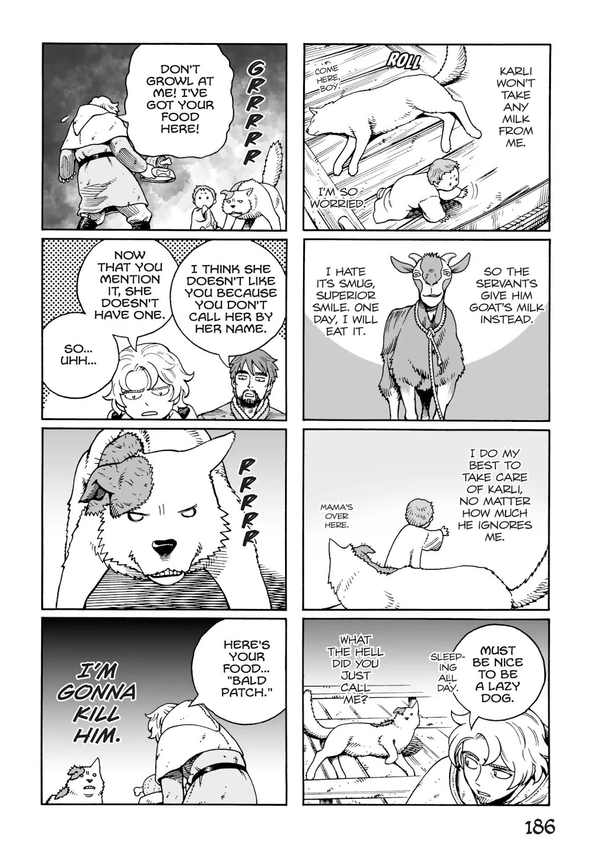 Vinland Saga Chapter 136.5 page 2 - Vol.10 Side Story: Dogland Saga