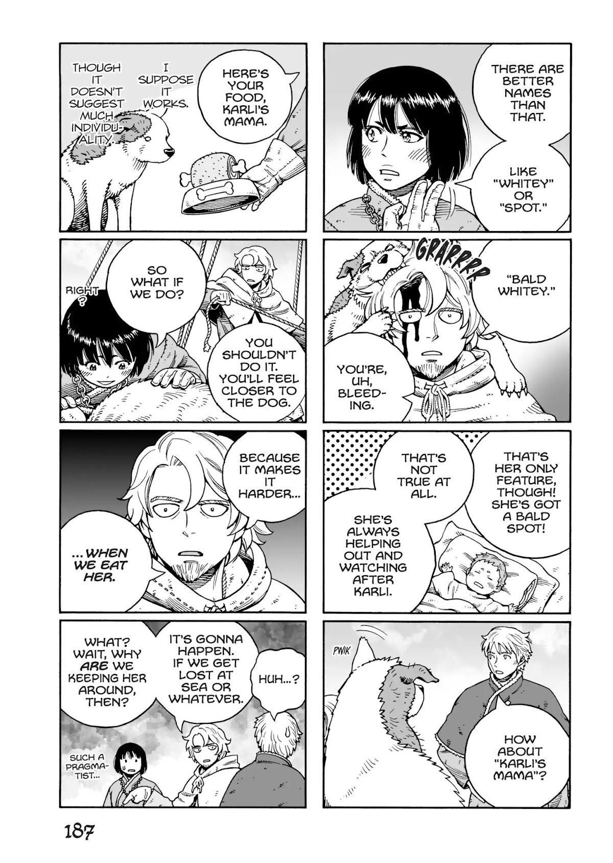 Vinland Saga Chapter 136.5 page 3 - Vol.10 Side Story: Dogland Saga