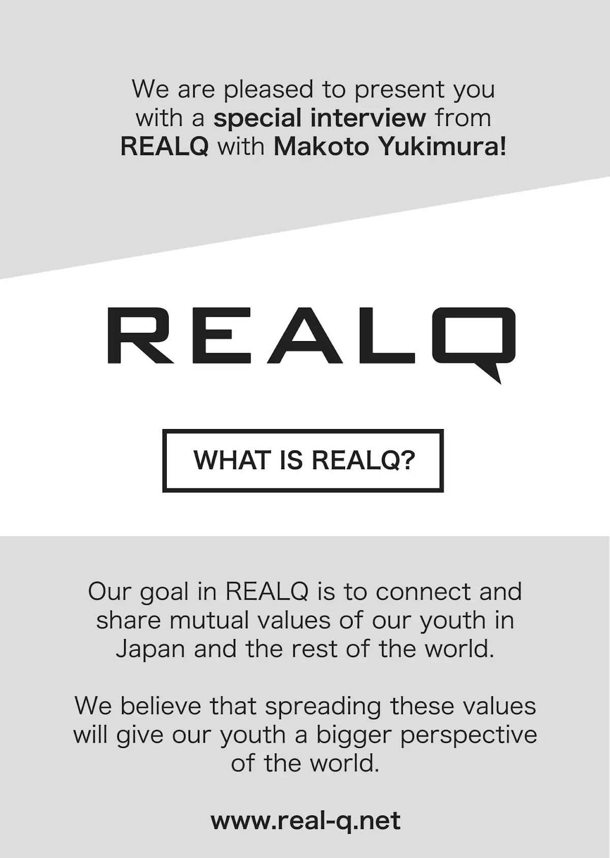 Vinland Saga Chapter 144.5 page 1 - Vol.10 Special Realq Interview with Makoto Yukimura