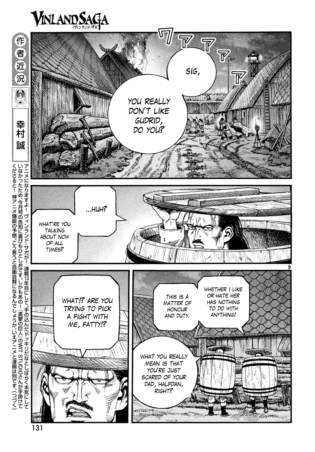 Vinland Saga Chapter 148 page 9 - Chapter 148: Baltic Sea War, Part 24