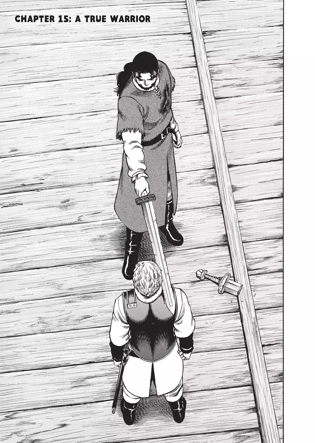 Vinland Saga Chapter 15 page 1 - Chapter 15: A True Warrior