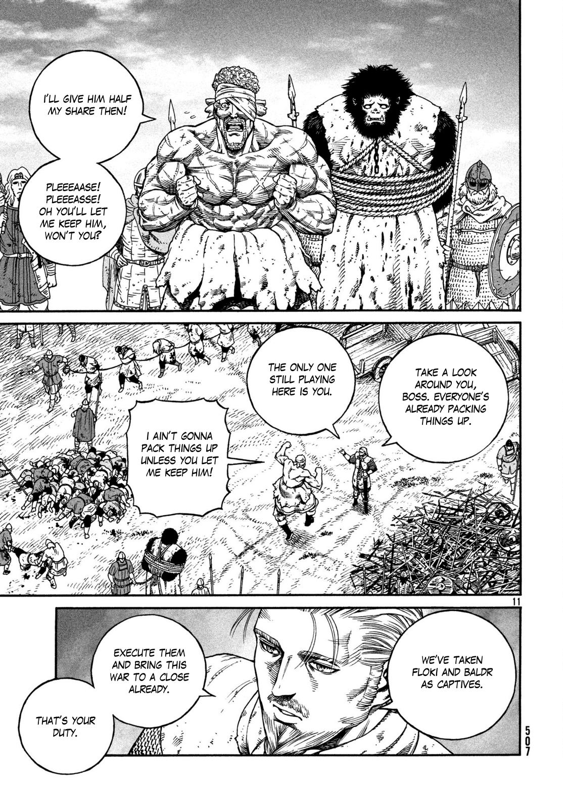 Vinland Saga Chapter 158 page 11 - Chapter 158: Baltic Sea War, Part 34