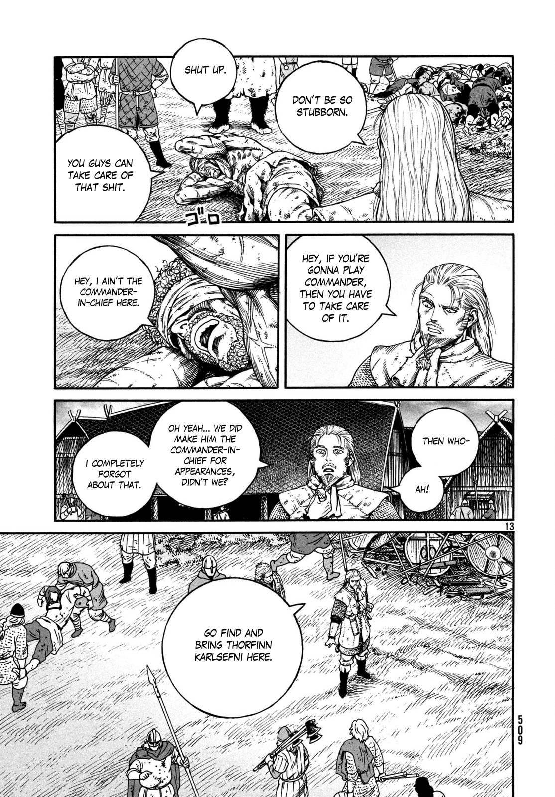 Vinland Saga Chapter 158 page 13 - Chapter 158: Baltic Sea War, Part 34