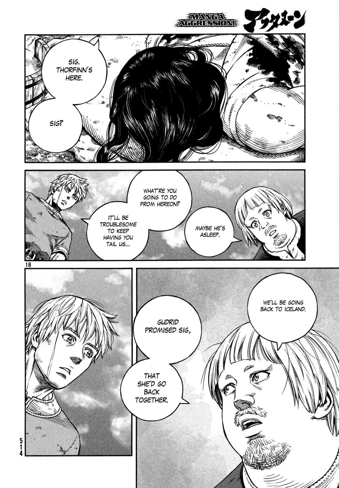 Vinland Saga Chapter 158 page 18 - Chapter 158: Baltic Sea War, Part 34