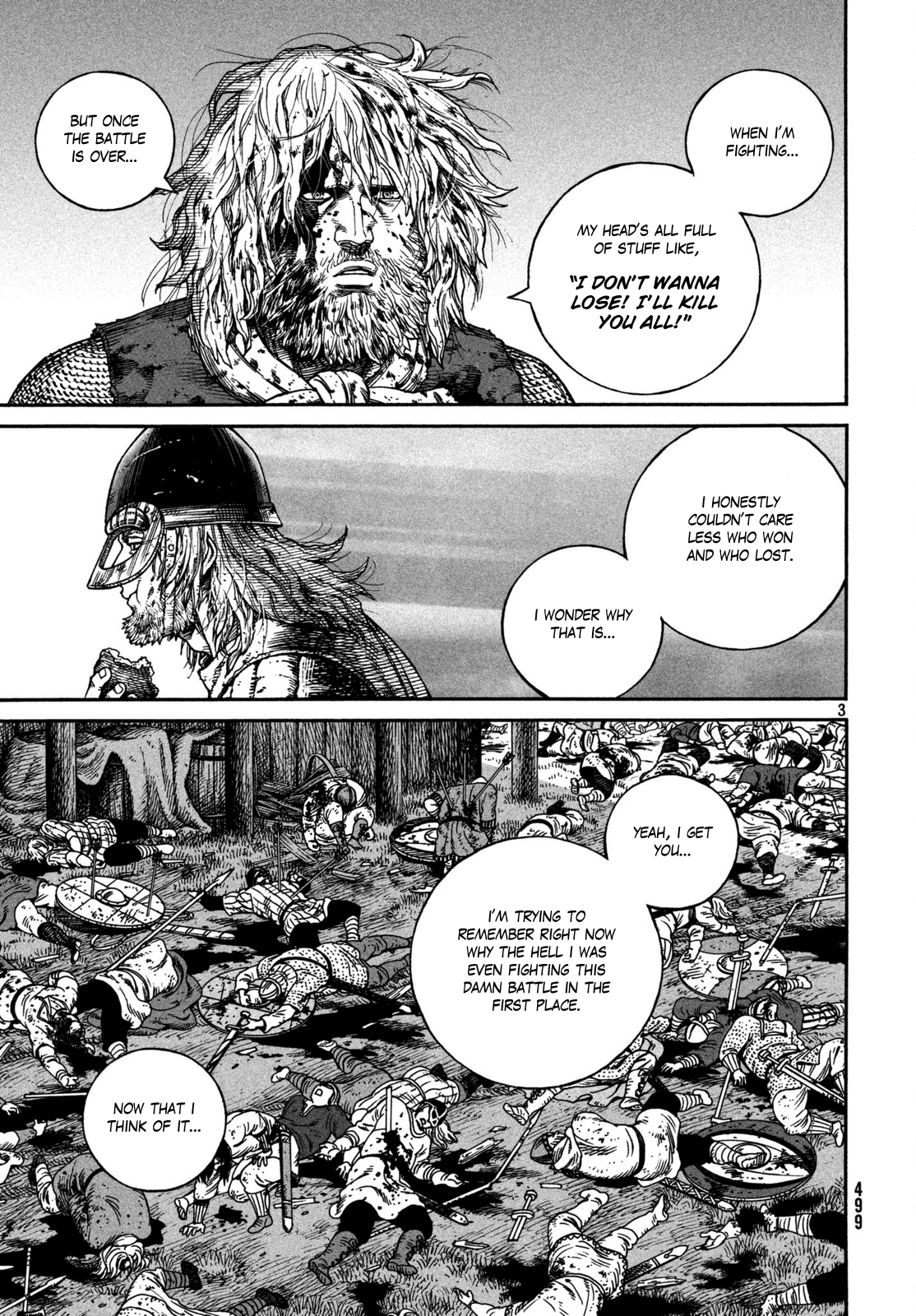 Vinland Saga Chapter 158 page 3 - Chapter 158: Baltic Sea War, Part 34