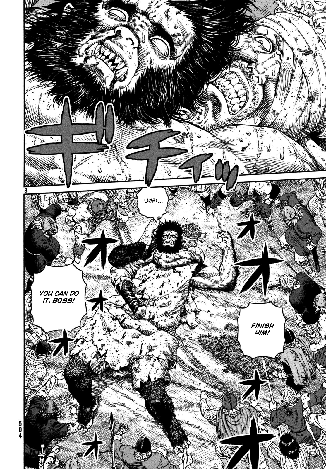 Vinland Saga Chapter 158 page 8 - Chapter 158: Baltic Sea War, Part 34