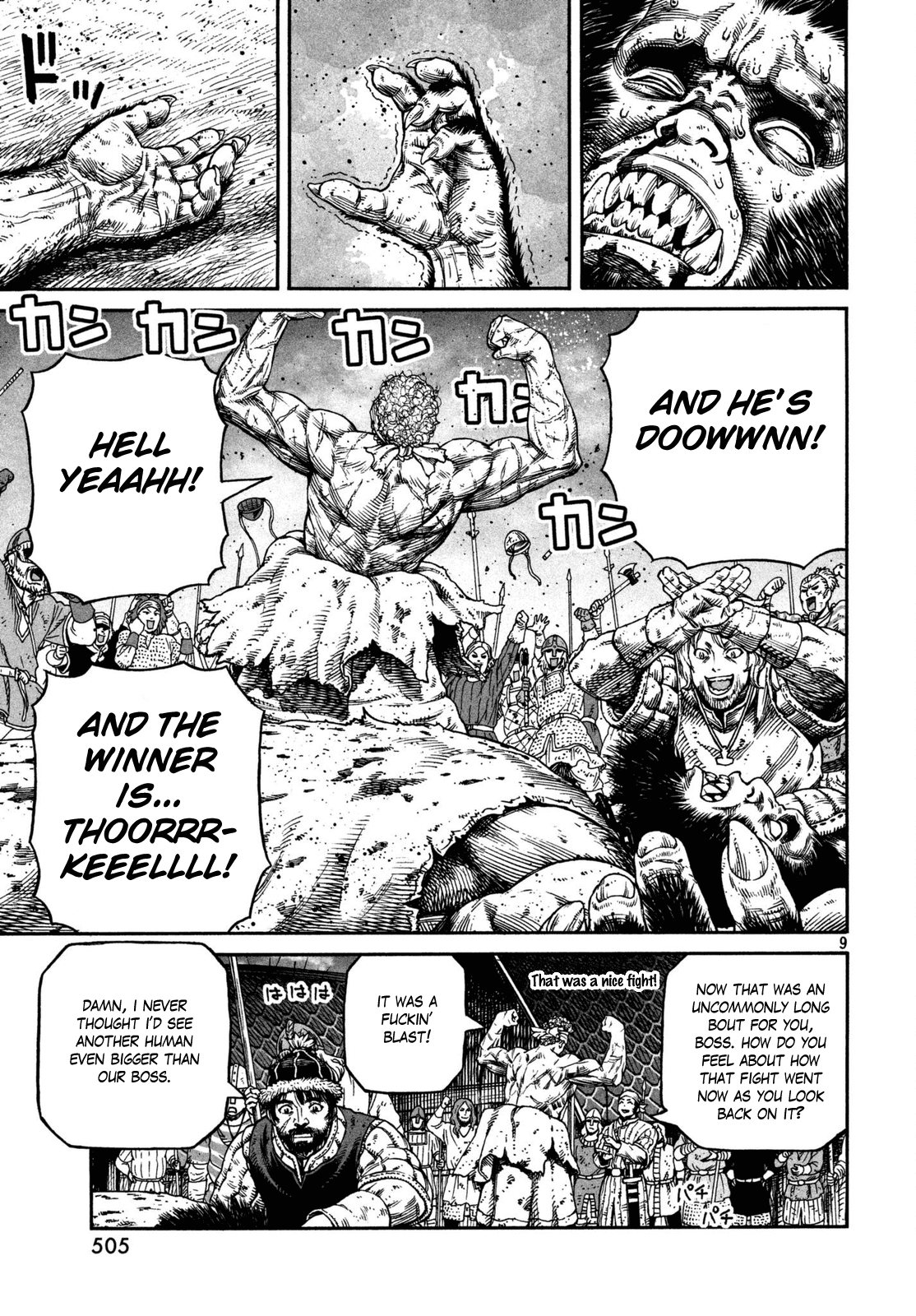 Vinland Saga Chapter 158 page 9 - Chapter 158: Baltic Sea War, Part 34