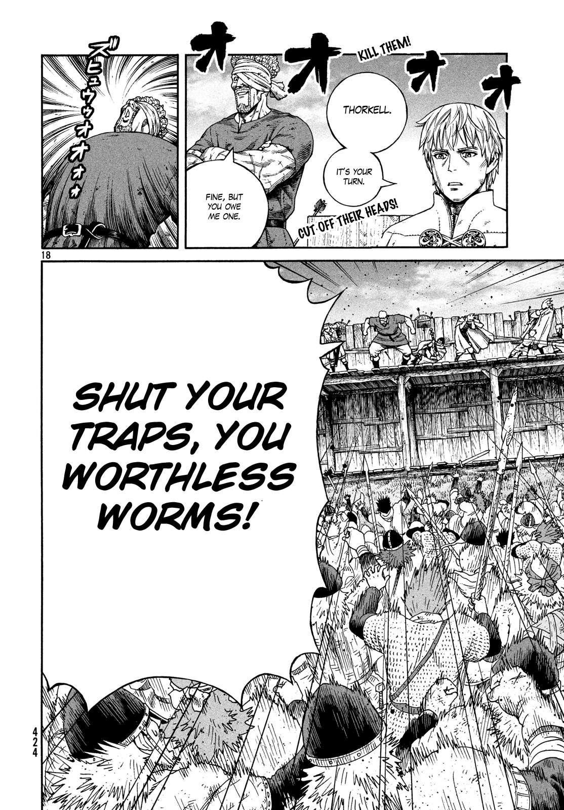 Vinland Saga manga, chapter 159, page 18 of 29