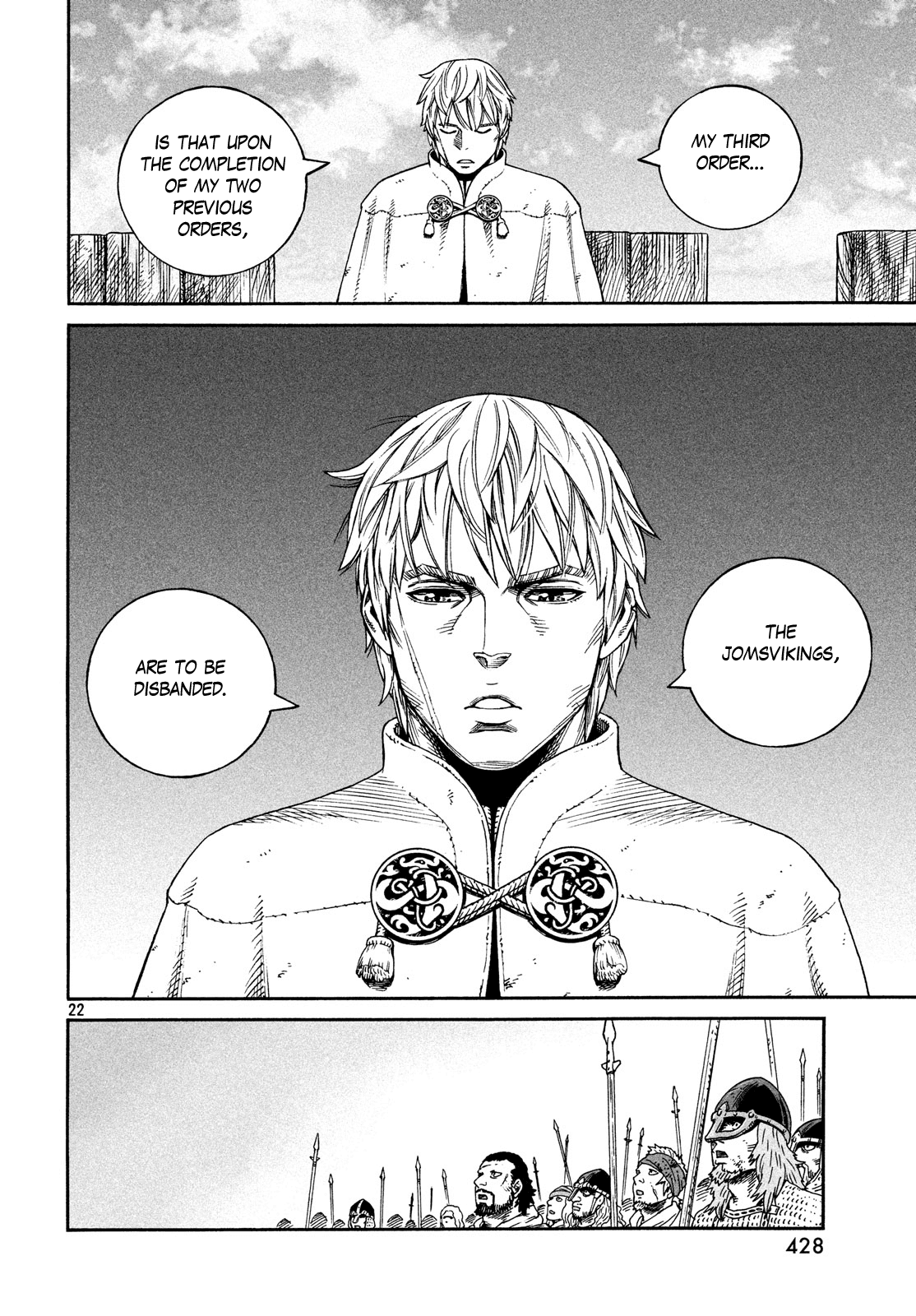 Vinland Saga manga, chapter 159, page 22 of 29
